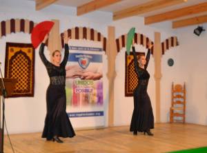 Bailando flamenco